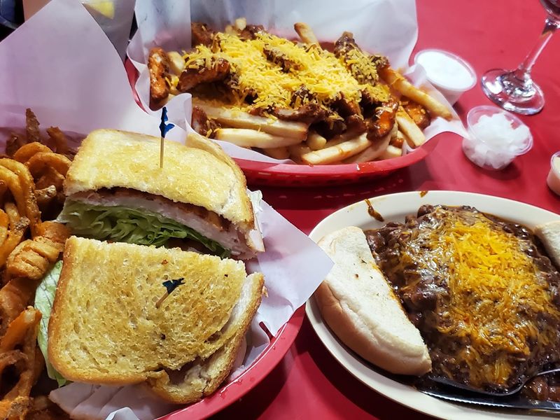 The Weevil Burger Restaurant food
